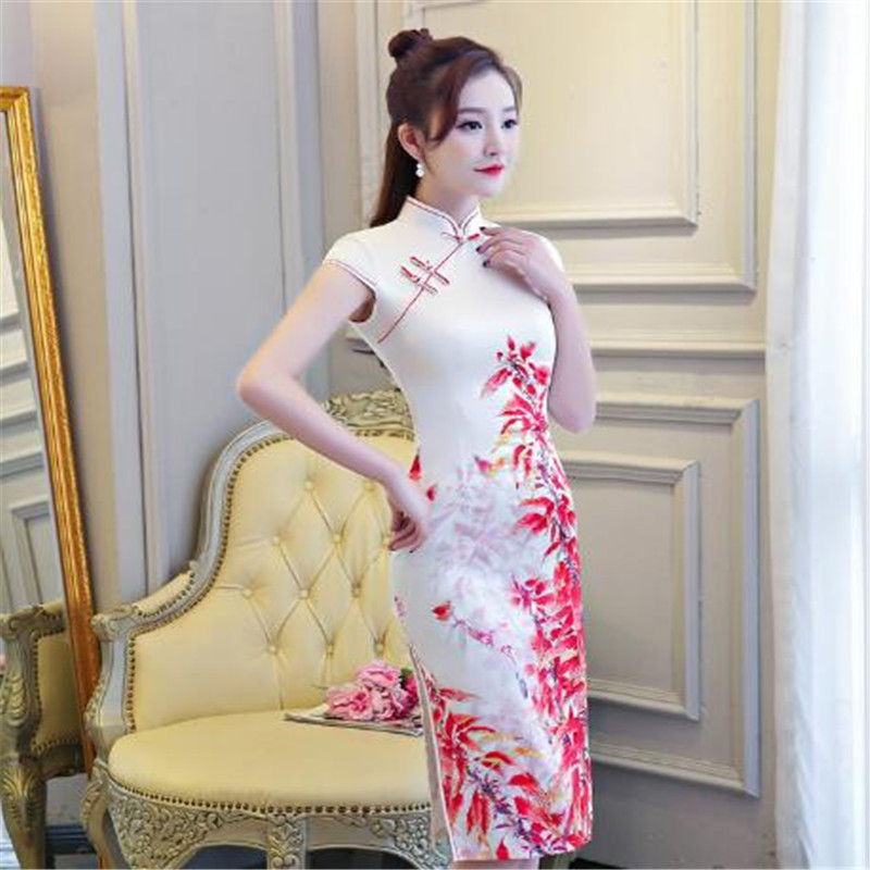 Best Selling Qipao Plus Size Elegant Chinese Tradition for Women