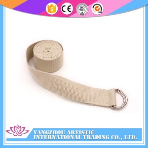 Chine gros <span class=keywords><strong>pas</strong></span> <span class=keywords><strong>cher</strong></span> de haute qualité <span class=keywords><strong>coton</strong></span> <span class=keywords><strong>Sangle</strong></span> de yoga avec étiquette - Product Image 4