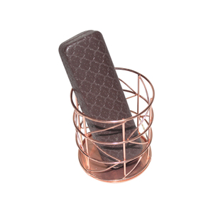 Fournisseur direct d'usine, prix bas, porte-stylo <span class=keywords><strong>de</strong></span> <span class=keywords><strong>bureau</strong></span> en fil métallique rond en or <span class=keywords><strong>rose</strong></span>, <span class=keywords><strong>organisateur</strong></span> <span class=keywords><strong>de</strong></span> table, bonne qualité - Product Image 3