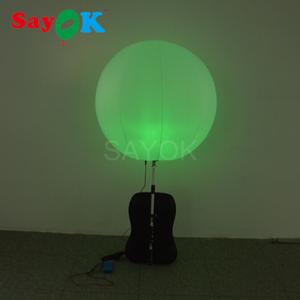 Sayok Tùy Chỉnh 0.8M LED Ánh Sáng Inflatable Ba Lô Bóng Cho Quảng Cáo - Product Image 3
