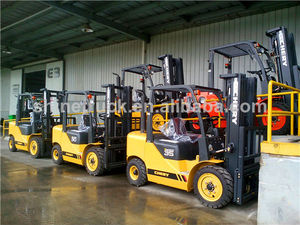 Diesel de yale 3.5t mano carro de plataforma con motor isuzu - Product Image 1