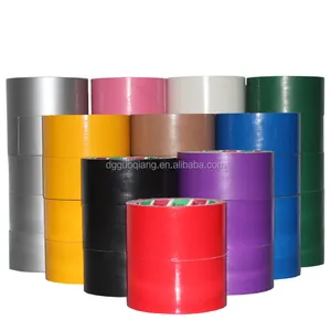 free sample high quality PE duct cloth floor marking tape Supplier with high adhesive