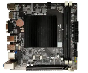 Fabrikant J1900 mini-ITX moederbord met 2 RAM slots en 24 pin atx power