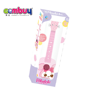 Ukelele de Dibujos Animados Rosa de 22 Pulgadas, Plástico ABS, No Eléctrico, Certificado EN71, Juguete Educativo <span class=keywords><strong>COMBUY</strong></span> para Unisex - Product Image 6