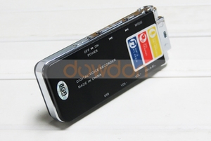 Enregistreur vocal professionnel avec stylo 8 go, pour téléphone, <span class=keywords><strong>Dictaphone</strong></span>, lecteur MP3, capture Audio - Product Image 5