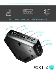 Amlogic S912 Octa Core 3G 32G Android 6.0 TV caja de 2.4G/5.8G Wifi suppot OTA Actualización Lan 1000 <span class=keywords><strong>M</strong></span> Medios BT4.1 jugador - Product Image 4