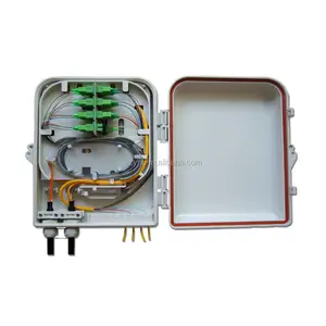Outdoor Fiber Splice Box FTTH Wall outlet Wall mounting Fiber Termination Box OTB-0216