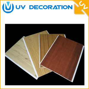 Stratification Rainure pvc face pvc plafond <span class=keywords><strong>panneau</strong></span> mural intérieur décoration Pour LE PAKISTAN - Product Image 5