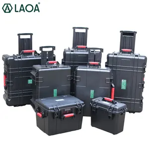 Rollende Trolley Aluminium Tool Cases Met Wielen