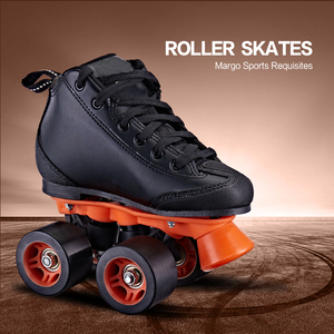 Chaussures de <span class=keywords><strong>patin</strong></span> à roulettes à double rangée supérieure en PVC à <span class=keywords><strong>talon</strong></span> à la mode - Product Image 6
