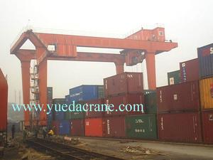 50ton giàn cần cẩu gjm mô hình đường sắt đi du lịch cần cẩu container - Product Image 6