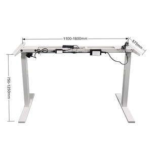 Điện Đứng Lên Bàn Khung Trạm Cơ Sở Động Cơ Đơn Ergonomic Đứng Chiều Cao Bàn Điều Chỉnh - Product Image 6