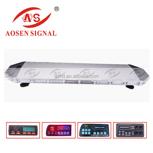 12 فولت الأحمر الأزرق ستروب تحذير <span class=keywords><strong>led</strong></span> شرطة الطوارئ ضوء القضبان مع بناء في اللغة - Product Image 5