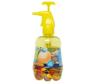  Water Balloon Pump with 250 Balloons Included - 3 in 1