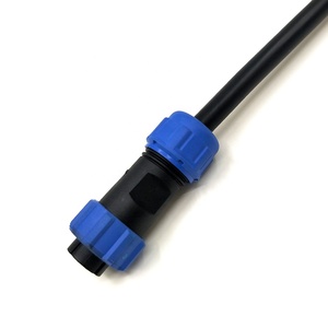 SP1310 <span class=keywords><strong>2</strong></span> polos 3 4 5 5 5 6 6 7 9 pin IP68 Led automotriz Cable al aire libre conector de Cable macho y hembra - Product Image 5