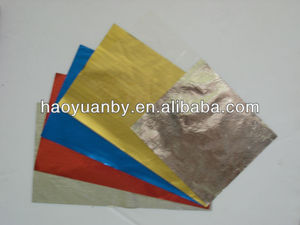 coloré. gaufré. pré coupé la grêle cheveux salon de <span class=keywords><strong>coiffure</strong></span> feuille d'aluminium avec du papier de soie pour mettre en <span class=keywords><strong>évidence</strong></span> - Product Image 4