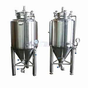 Cervejaria de Cerveja tanque de fermentação de beterraba 200L Aço Inoxidável