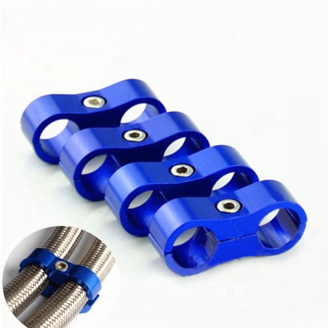 6AN AN6 шланг сепаратор шланг зажим Кронштейн для плетеной топливной трубки