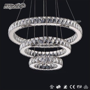 Colgando ronda Moderno araña de cristal k9 luz de techo de iluminación - Product Image 6