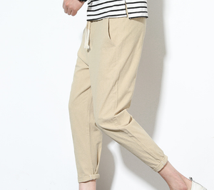 Pantalones de harén deportivos para <span class=keywords><strong>hombre</strong></span>, pantalón <span class=keywords><strong>corto</strong></span> ajustado, para estudiantes, venta al por mayor - Product Image 5