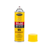 Sprayidea 95 muliti purpose high strength metal foil self adhesive for adhesive backed metal strips multipurpose spray adhesive