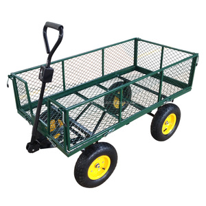 Charrette de jardin pour mètres, chariot de traction à main - Product Image 1