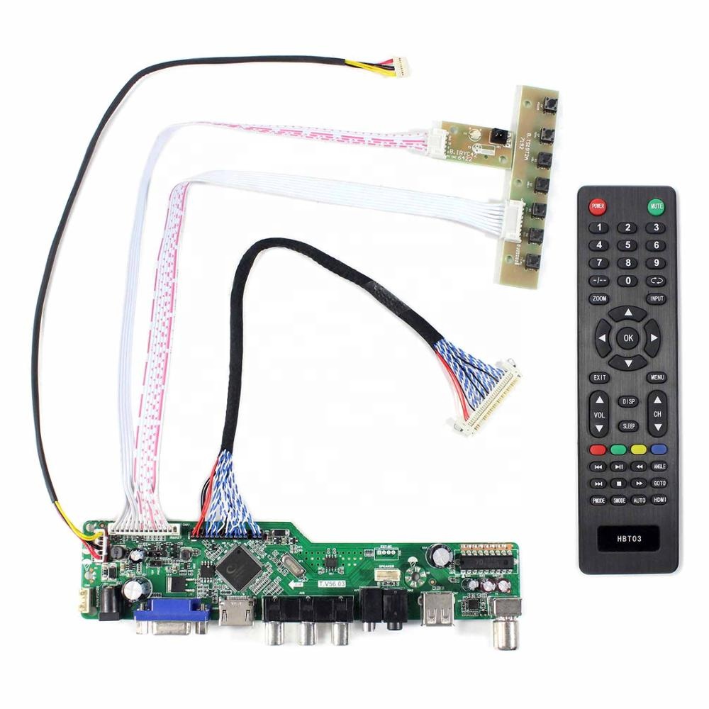 HDMI VGA AV USB РФ ЖК дисплей доска работа для LVDS интерфейс 22 дюймов 1680x1050 ЖК дисплей экран