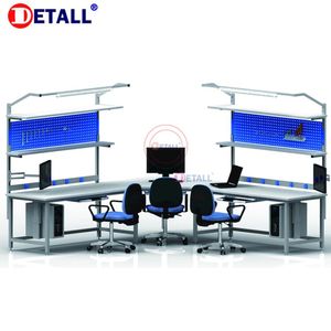 โต๊ะทำงานสำหรับห้องปฏิบัติการอิเล็กทรอนิกส์ ESD สำหรับ 6 คน - Product Image 6