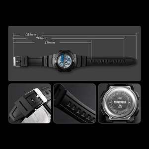 Skmei <span class=keywords><strong>wach</strong></span> para hombre, relojes de pulsera de alta calidad de lujo, nuevos, #1437 - Product Image 6