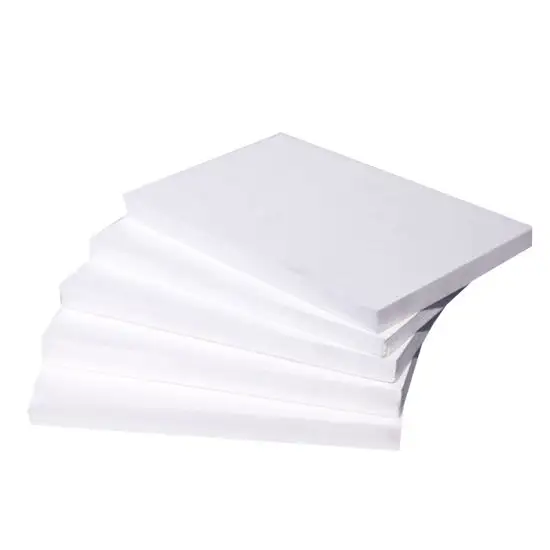 Waterproof rigid 5mm thick printable plastic 4x8 celuka pvc foam sheet for signage printing