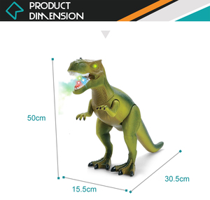 Đồ Chơi Thực Tế Điều Khiển Từ Xa Đi Bộ Khủng Long Mô Hình Với Chức Năng Phun Xuất Tại Trung Quốc - Product Image 5