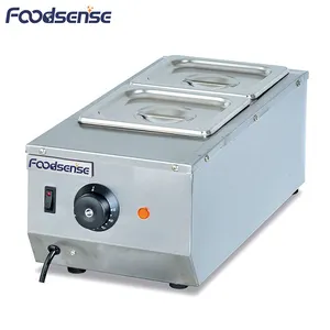 Commercial Electric 2-Tank Hot Food Bain Marie Double Bain Marie Chocolate Stove