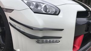 In Fibra di carbonio GTR Paraurti Anteriore Canard per <span class=keywords><strong>NISSAN</strong></span> <span class=keywords><strong>GT</strong></span>-<span class=keywords><strong>R</strong></span> R35 09-16 - Product Image 2