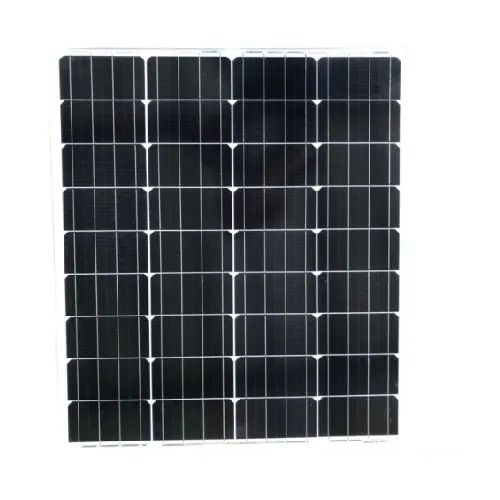 السيليكون أحادي البلورية 12v 80w 100W لوحة طاقة شمسية سعر المصنع عالية الجودة صغيرة لوحة أحادية