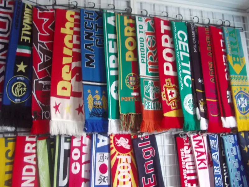 Knitted Football Fan Scarf,Knitted Soccer Fan Scarf,Knitted Sport Fan Scarf