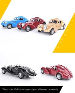Alibaba al por mayor 1:28 escala die cast Classic metal modelo de coche con música ligera - Product Image 3