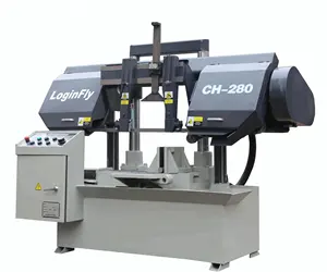 CE High Level band saw machine metal cutting iron band saw cutting machine