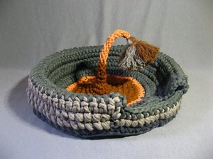 Cat <strong>Igloo</strong> Crochet Pattern Custom Hand Made <strong>Dog</strong> Bed Pet Bed Cave - Product Image 4