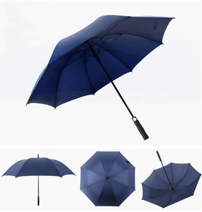 Paraguas de <span class=keywords><strong>golf</strong></span> recto de fibra de vidrio personalizado impreso promocional 27 pulgadas EVA minimalista paraguas deslizante con logotipo personalizado para adultos - Product Image 6
