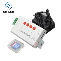 Contrôleur de pixels LED hors ligne programmable T-1000 avec sortie de signal SPI, WS2812