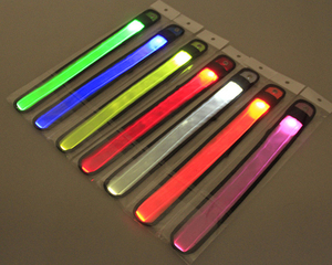 LED Slap brazalete luces para correr montar a luz banda pulseras bofetada de La Noche de seguridad deportes al aire libre - Product Image 6