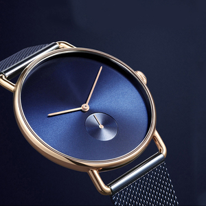 Custom Own Logo Minimalist Stainless Steel <strong>Watch</strong> - Product Image 1