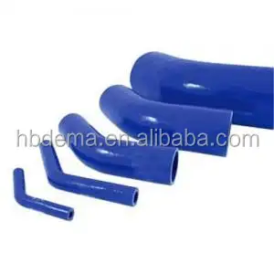 Preço barato cor azul silicone radiador tubo de borracha usado carro / caminhão peças de reposição