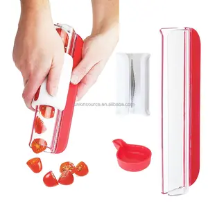 Grapes and Cherry Tomatoes Zip Slicer Fruit Cutter Kitchen Accessories