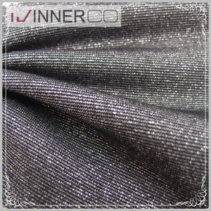 Lurex Metallic Yarn Polyester Rayon Spandex <b>Fabric</b> Pont De Roma Weft Knit Medium <b>Weight</b> Yarn Dyed for Suits Skirts Dresses Girls - Product Image 6