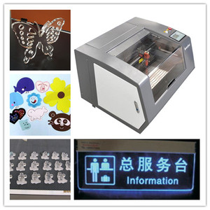 Mini co2 laser machine price pour non-metaux co2 laser cnc machine a decoupe Series BCL 0503 MU avec 2 ans de garantie - Product Image 1