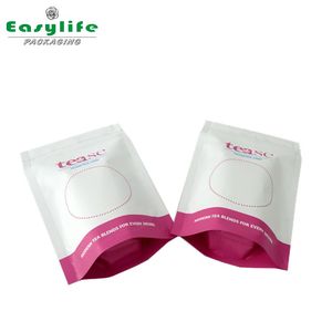 Plástico mate burlan empty Stand Up ziplock bolsa de té bolsa - Product Image 3
