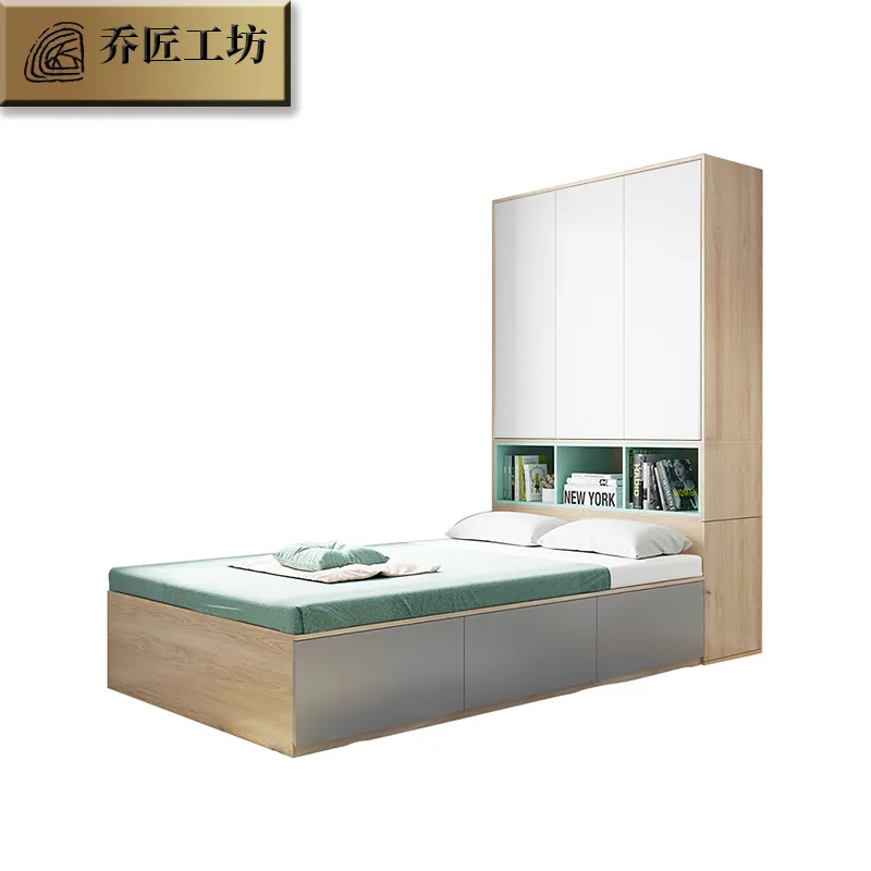 Thoải mái Tatami Giường Giá Rẻ Mdf Gỗ Đôi Giường Thiết Kế