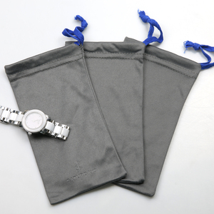 Duy nhất dây rút sợi nhỏ kính Túi 100% Polyester Vải Pouch tùy chỉnh màn hình in kính mát sợi nhỏ túi - Product Image 3