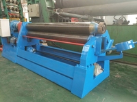 Anhui — rouleuse mécanique à 3 rouleaux, plaque de métal en très résistant, machine à rouler, fabriqué en chine